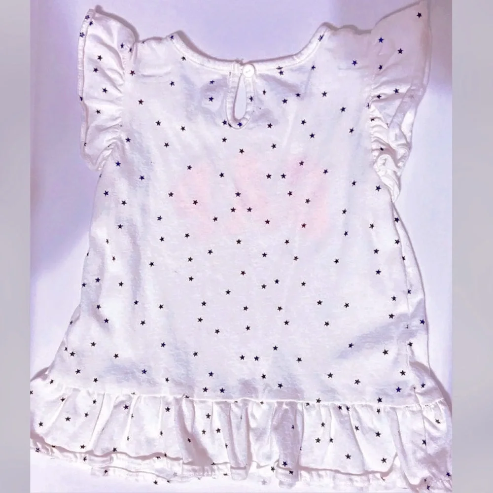 Gap Logo Toddler Girls 3t Short Sleeved Tee Shirt